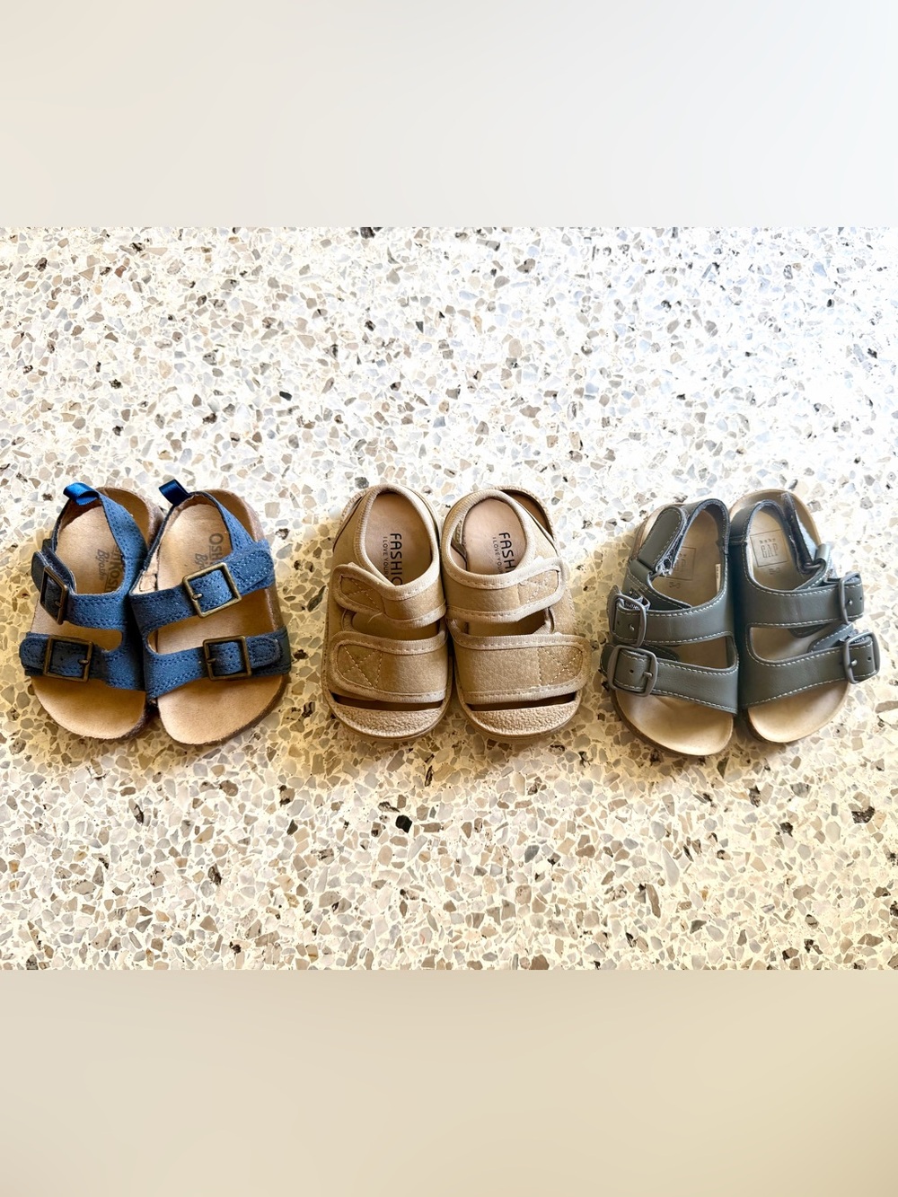 Kids Sandals - Bundle- Comfortable Baby/Toddler Shoes